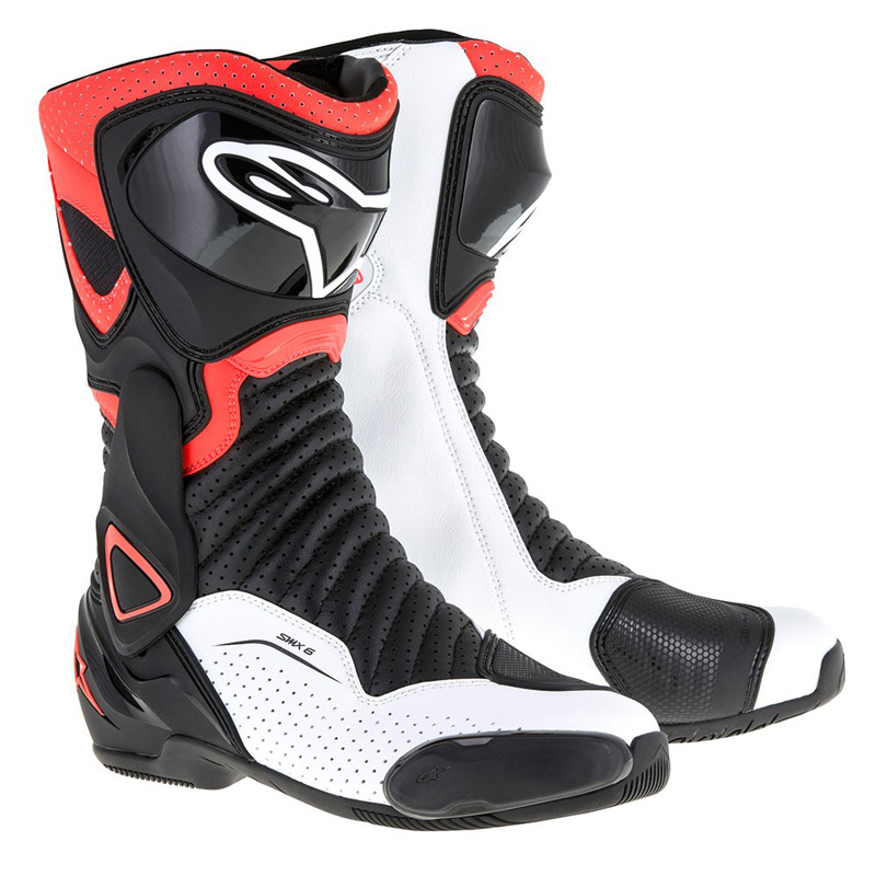 Alpinestars SMX-6 V2 Vented Boot, Black/Red/White