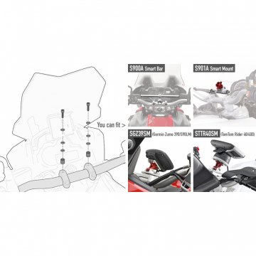 view Givi 06SKIT Smart Bar Fitting Kit