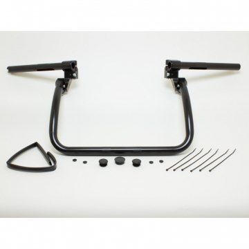 view Helibars Horizon ES Multi-axis Handlebar System, Black Harley Electra/Street Glide '07-'20