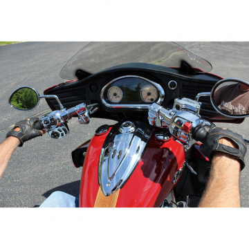 view HeliBars Horizon Multi Adjustable Handlebar System for Indian Chieftain / Roadmaster