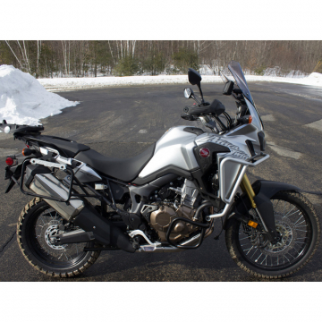 view HeliBars HR01116-SV Tour Performance Handlebar Risers for Honda CRF1000L Africa Twin '16-'19