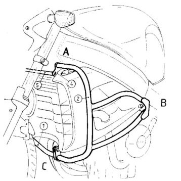 view Hepco & Becker 501.121 00 01 Engine Guard for Honda CB1100SF