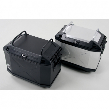view Hepco & Becker 610.099 00 01 Top Case Railing, Black Xplorer 40 Liter Side Cases