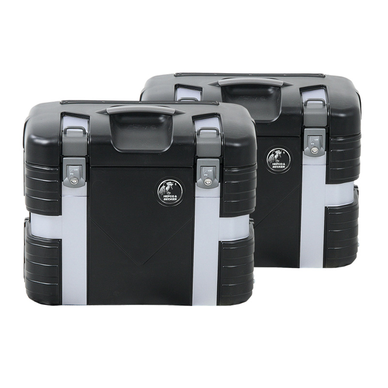 Hepco & Becker 610.288 00 01 GOBI Side Case Set, Black 37 Hepco & Becker 610.288 00 01 GOBI Side Case Set, Black 37