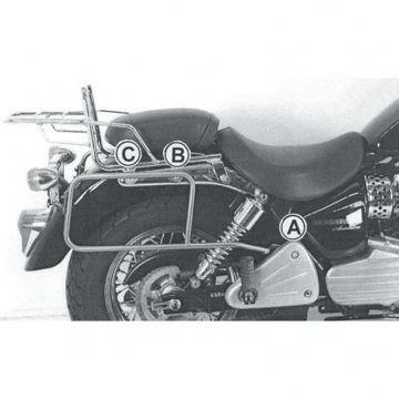 view Hepco & Becker 650.782 00 02 Side Carrier for Triumph Bonneville America / Speedmaster
