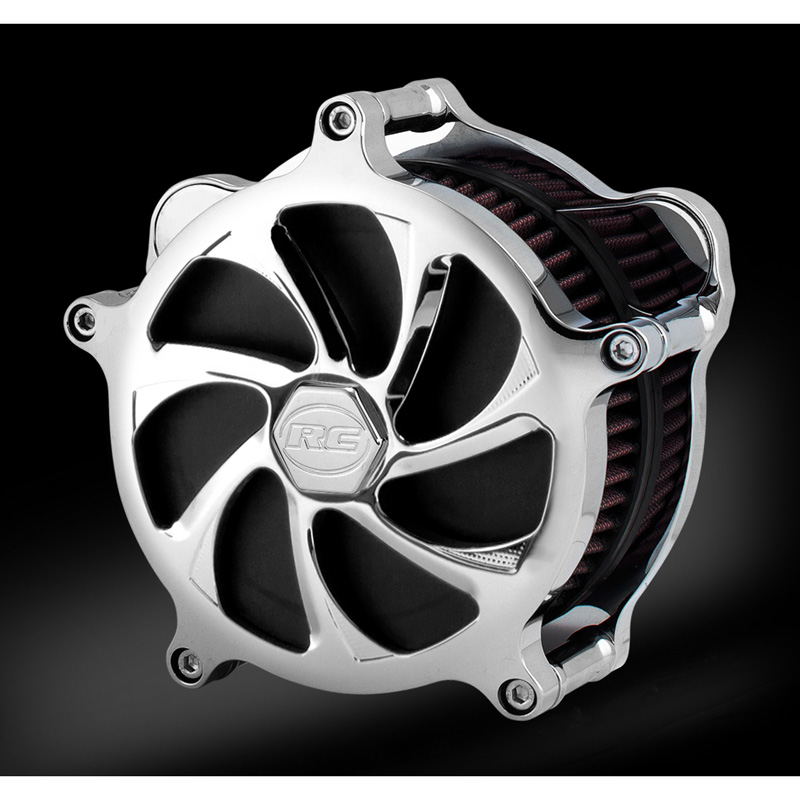 RC Components AC-114C Paradox Chrome Airstrike Air Cleaner for