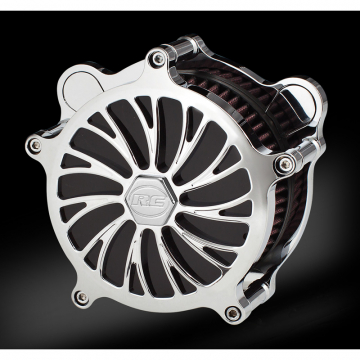 view RC Components AC-120C Axxis Chrome Airstrike Air Cleaner for Harley models