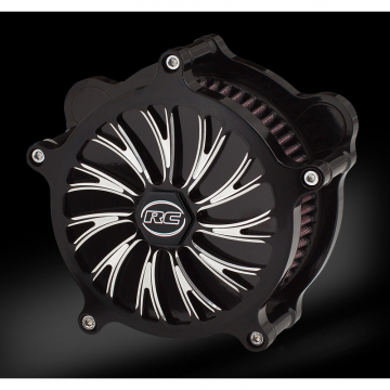 view RC Components AC-120E Axxis Eclipse Airstrike Air Cleaner for Harley models
