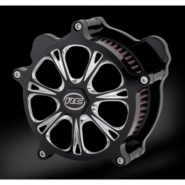 view RC Components AC-91E Epic Eclipse Airstrike Air Cleaner for Harley models