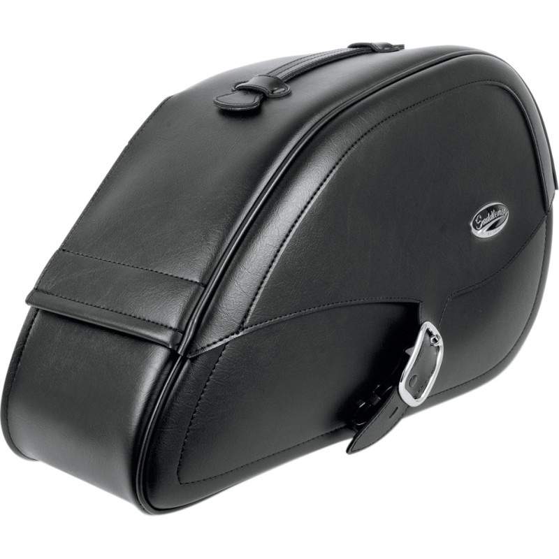 Saddlemen 3515-0113 Rücksitztasche Für Motorrad – Mit Versa-Mount & Sissy-Bar-Gurt, Abnehmbaren Rucksackgurten, Regen Geschützt