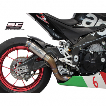 view SC-Project A04-T70T GP70-R Exhaust for Aprilia RSV4 models (2009-2014)