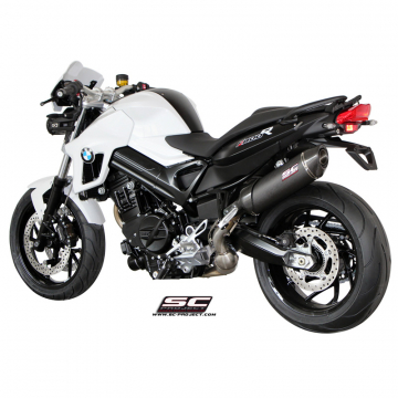 SC-Project B01-02SE Oval Sport Edition Exhaust for BMW F800R (2009-2014)