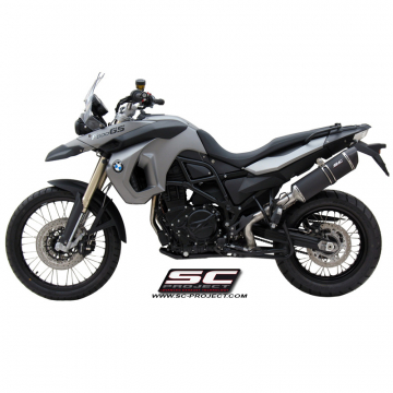 SC-Project B04-02C Oval Exhaust for BMW F800GS (2009-2015) / Adventure (2013-2016)
