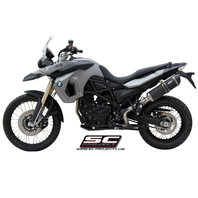 SC Project B04 02T Oval Exhaust for BMW F800GS 2009 2015 Adventure 2013 2016 at Accessories International