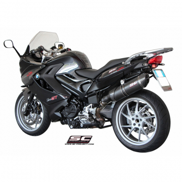 view SC-Project B12-02C Oval Exhaust for BMW F800GT (2013-2016)