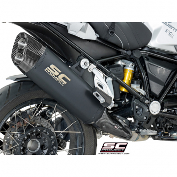 view SC-Project B26-86MB Black Titanium &quot;Adventure&quot; Exhaust for BMW R1200GS (2017-)