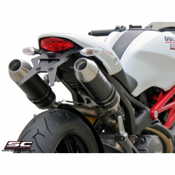 SC-Project D04-30C GP Exhaust for Ducati Monster 696 / 796 / 1100 and 1100 S