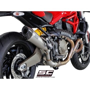 SC-Project D14-34T Conic Exhaust for Ducati Monster 821 (2014-current)