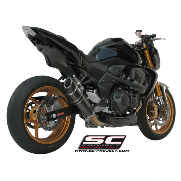 view SC-Project K06-01C Oval Exhaust for Kawasaki Z750 / R (2007-2012)