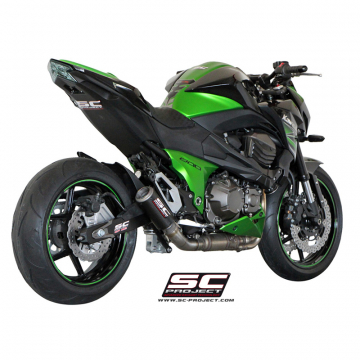 SC-Project K15-38C CR-T Link Pipe Material Exhaust for Kawasaki Z800 (2013-2016)