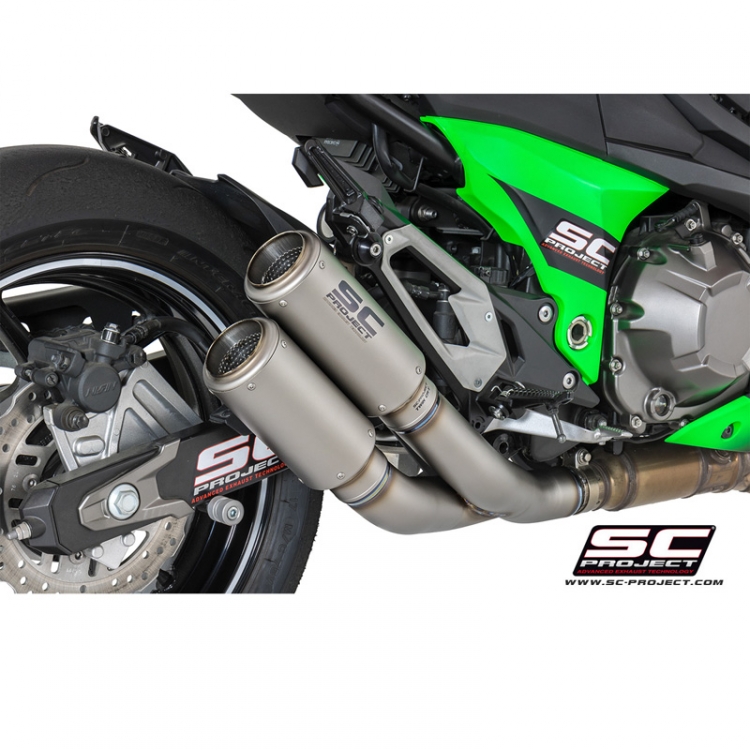 SC-Project K15-DT36T CR-T Exhaust for Kawasaki Z800 | Accessories International