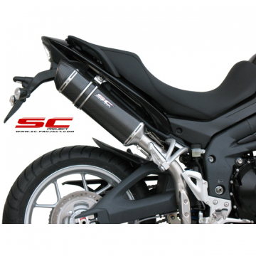 SC-Project T03-H02C Oval Exhaust for Triumph Tiger 1050 (2007-2012)