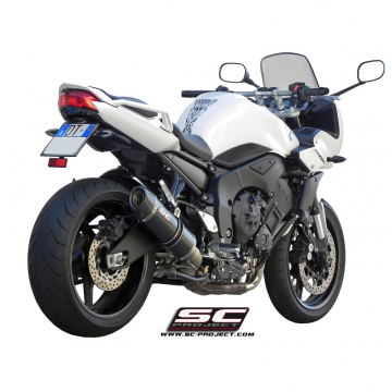 view SC-Project Y03-01C Oval Exhaust for Yamaha FZ1 (2006-2015)
