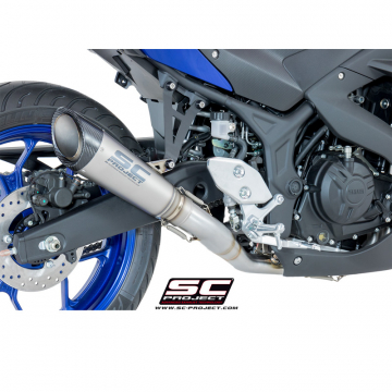 view SC-Project Y23-C41T S1 Exhaust for Yamaha YZF-R3 (2015-)