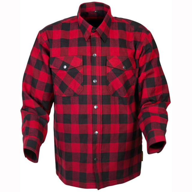Scorpion EXO Covert Flannel Jacket, Red/Black | Accessories