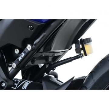 view R&G BLP0061BK Rear Footrest Plates for Yamaha Tracer 700 (2016-2019)