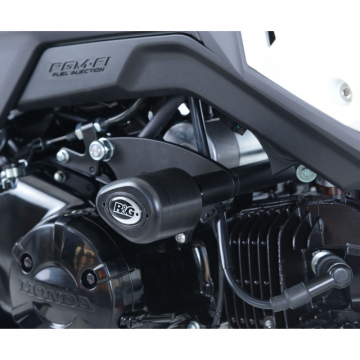view R&G CP0429BL Aero Style Frame Sliders, Black for Honda Grom MSX125 '16-'20