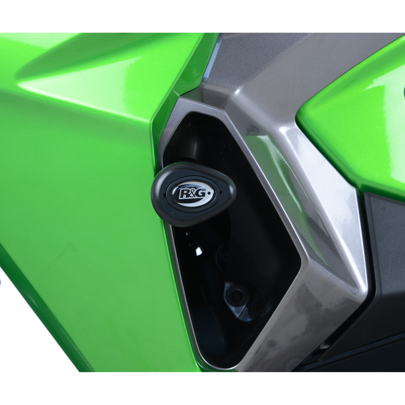R&G CP0434BL Aero Style Frame Sliders for Kawasaki VersysX 300 (2017