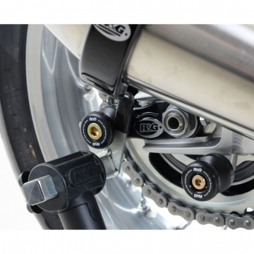 view R&G CR0055BK Offset Cotton Reels Triumph Thruxton 1200 / R 16-up / Street Twin 2016