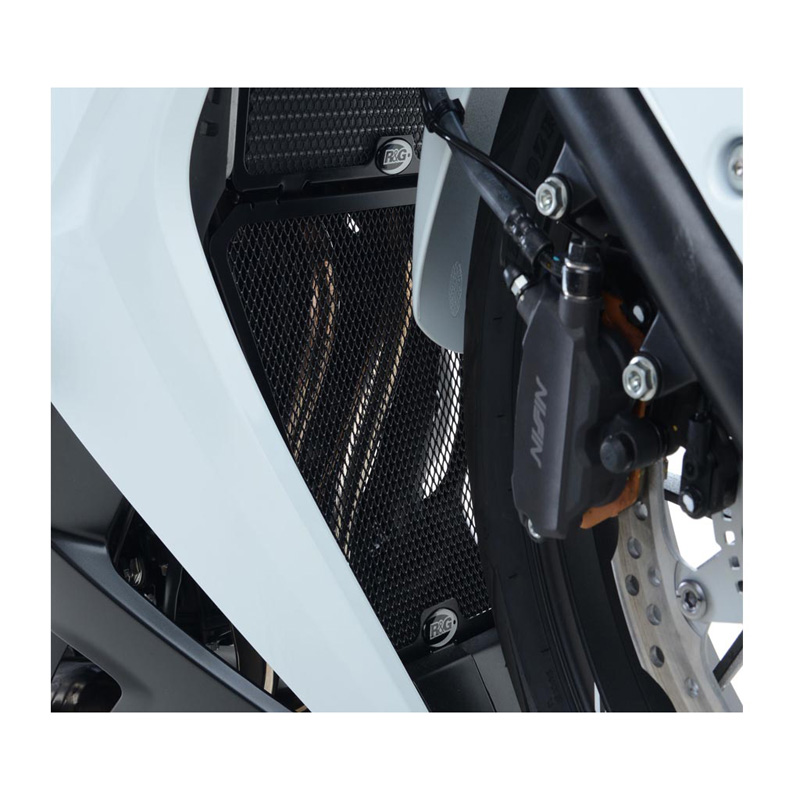 R&G DG0020BK Exhaust Header Pipe Grill, Black for Honda CBR500R (2016