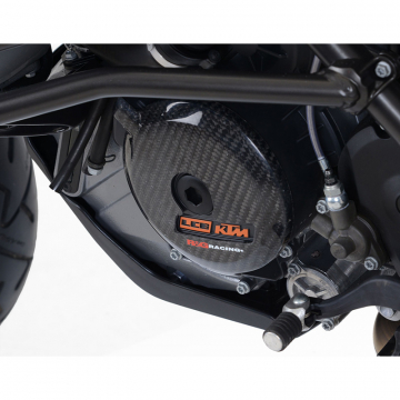R&G ECS0102CG Carbon Kevlar Engine Case Slider, LHS for KTM 1050 / 1290 Super Adventure models