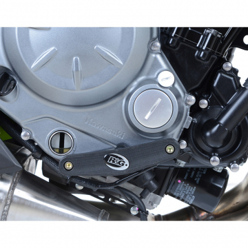 R&G ECS0113BK Engine Case Slider, Right, for  Kawasaki Z650/RS, Ninja 650 (2017-)