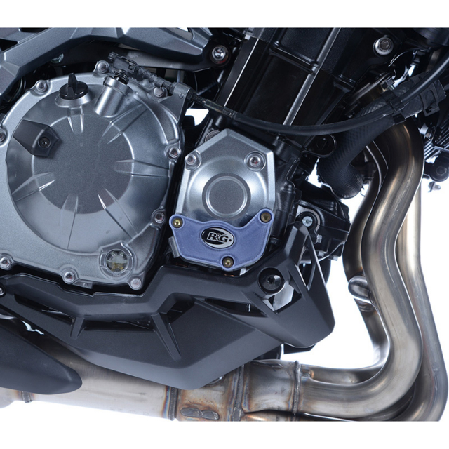 R&G ECS0115BK Engine Case Slider, RHS for Kawasaki Z900 (2017