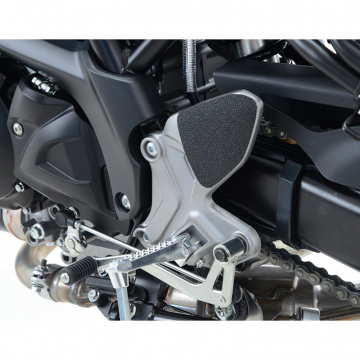 R&G EZBG707BL Boot Guard Kit for Suzuki SV650 (2017-current)