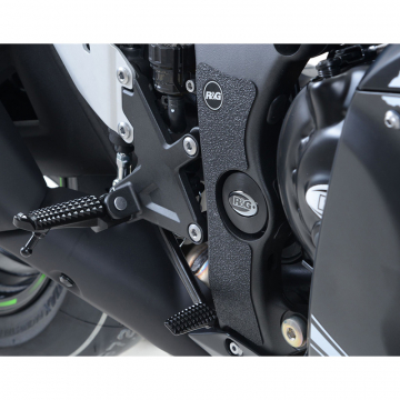 R&G FI0121BK Frame Plug , Left for Kawasaki ZX10R Ninja (2016-current)