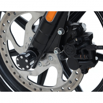 view R&G FP0179MC Front Axle Sliders Fork Protectors for Harley Street 500 & 750 2014-up