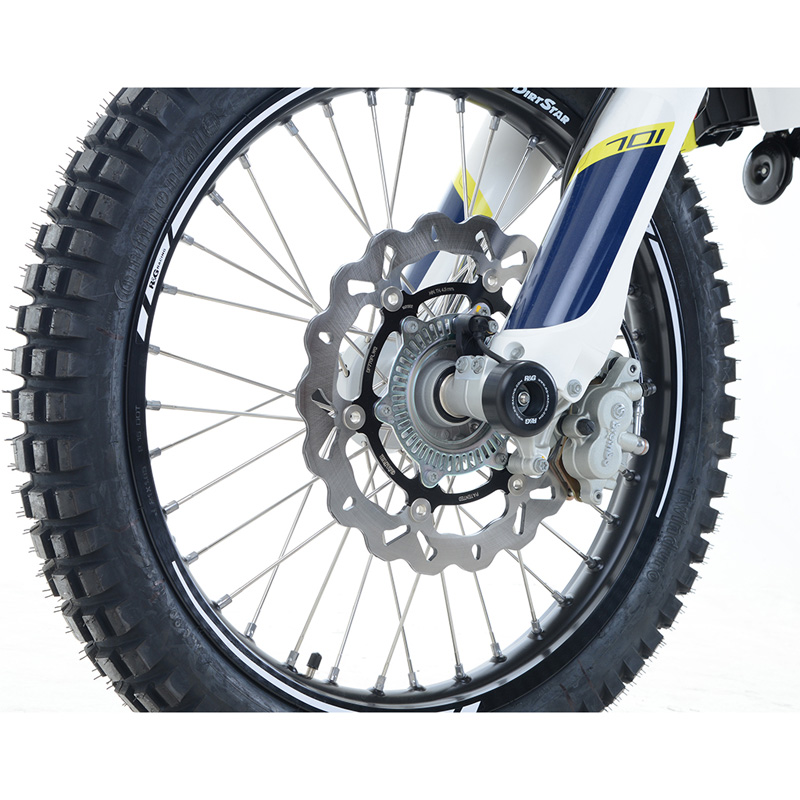 R&G FP0186BK Fork Protectors for Husqvarna 701 Enduro (2016current