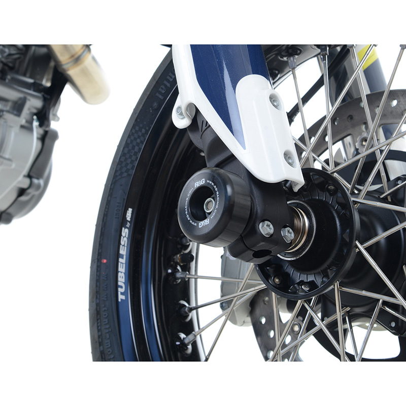 R&G FP0187BK Fork Protectors for Husqvarna 701 Supermoto (2016current