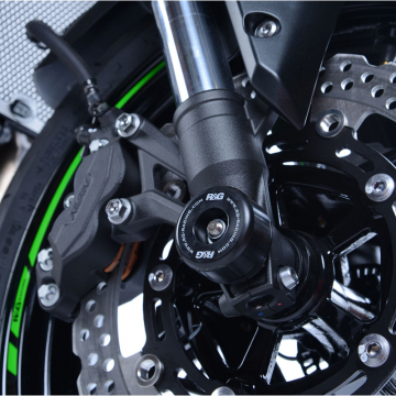 view R&G FP0194BK Fork Protectors for the Kawasaki Z900 (2017-current)