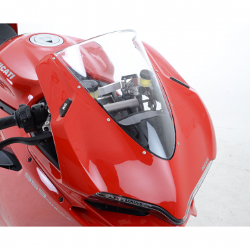 R&G MBP0022BK Mirror Blanking Plates Ducati 959 Panigale (2016-) & 1299 Panigale / S (2015-)