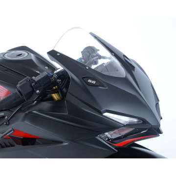 view R&G MBP0026BK Mirror Blanking Plates for Honda CBR250RR (2017-)