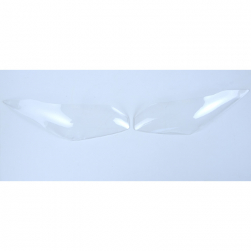 view R&G HLS0012CL Headlight Shields for Kawasaki Ninja 300 '13-'17 & Versys 650 '15-'21
