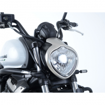 R&G HLS0015CL Headlight Shield for Kawasaki Vulcan S (2015-current)