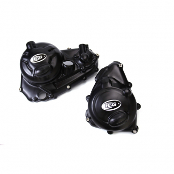 view R&G KEC0078R 2 Piece Kit Race Series Engine Case Cover Kit for Yamaha YZF-R3 (2015-)