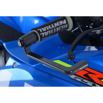 view R&G LG0012C Lever Guard, Carbon Fiber for Suzuki GSX-R1000 / R (2017-)