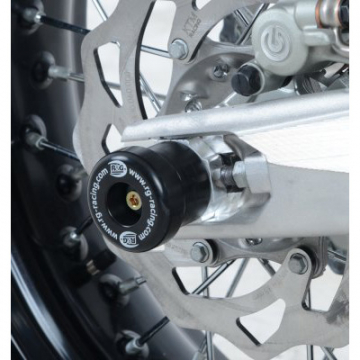 view R&G SP0065BK Swingarm Sliders for Husqvarna FS450 (2015-current)